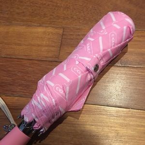 Pink Coach Umbrella